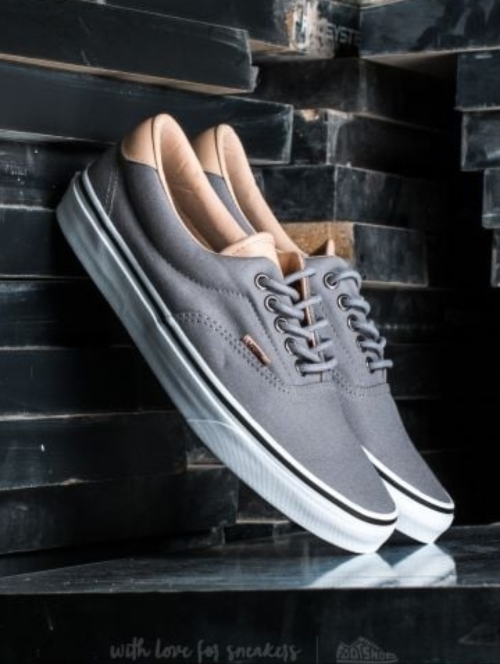 Vans Era 59 (Veggie Tan)Frost Grey/ True White Mens Size 9 Womens 10.5